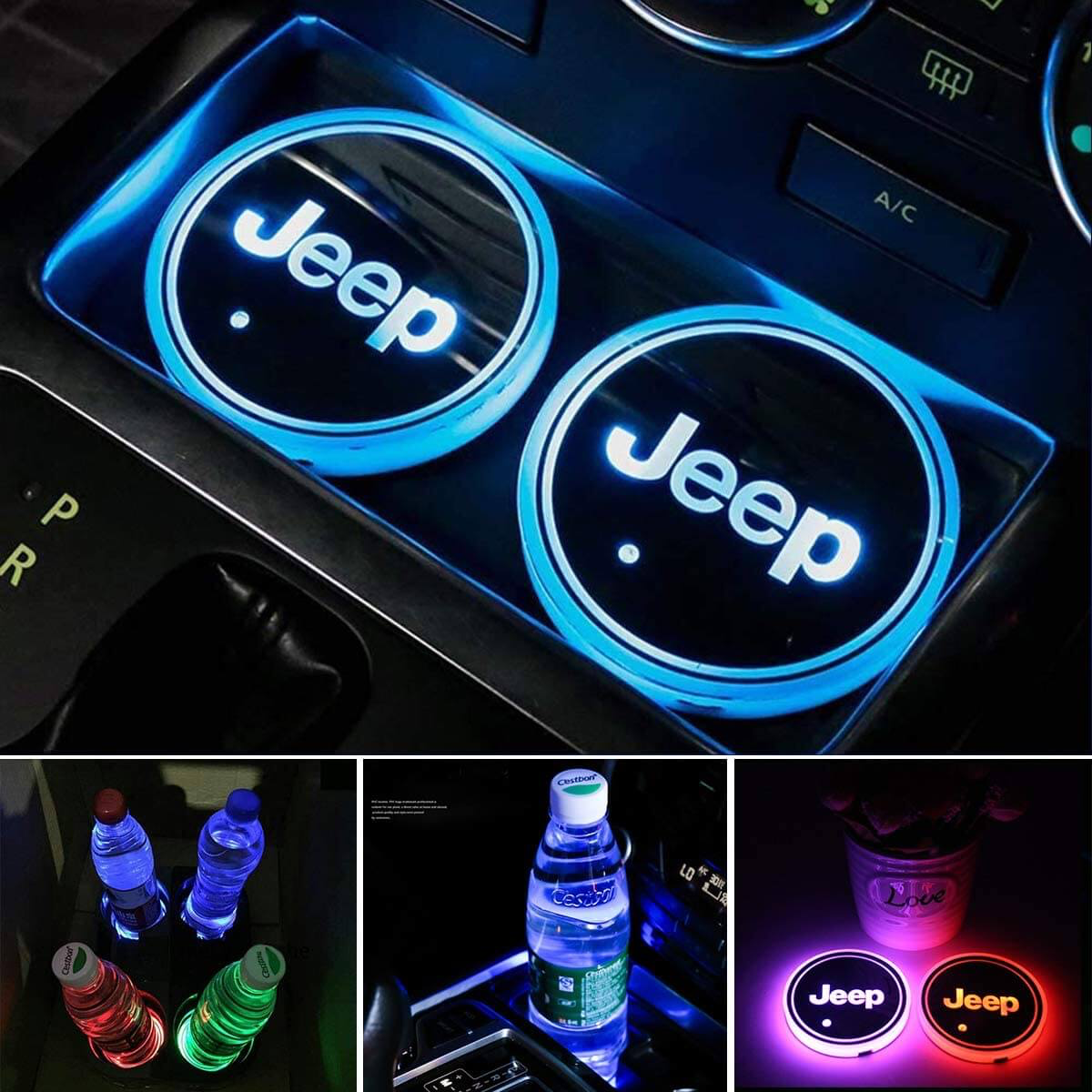 AirLinkCar Cup-LED - Multicolor